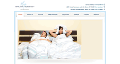 Desktop Screenshot of nysleepcenter.com